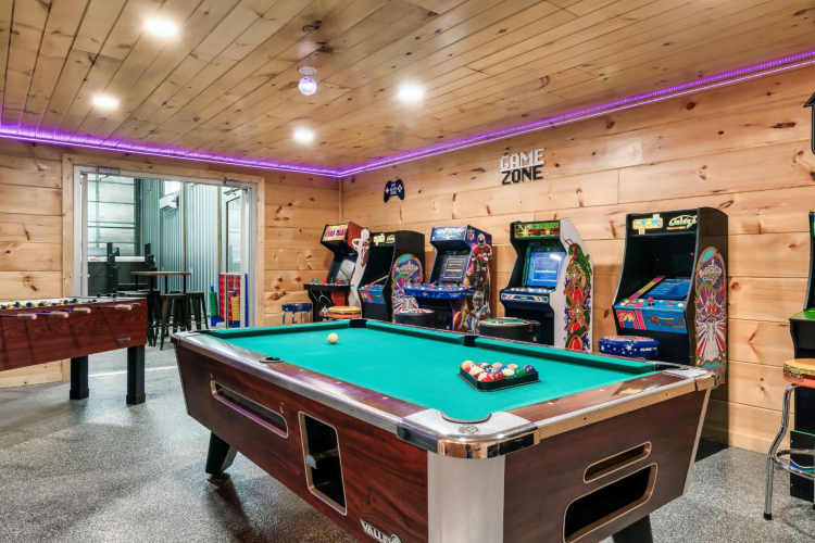 Fun and Games at Big Red Barn The Best Game Rooms in the Smoky Mountains