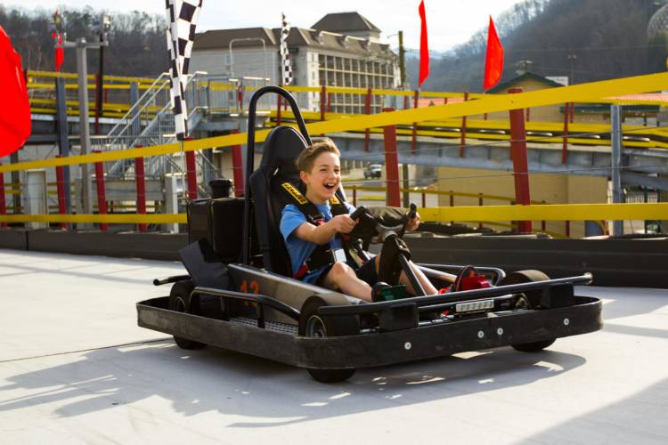 The Track in Pigeon Forge: Karts, Boats, Rides and Games | Venture ...